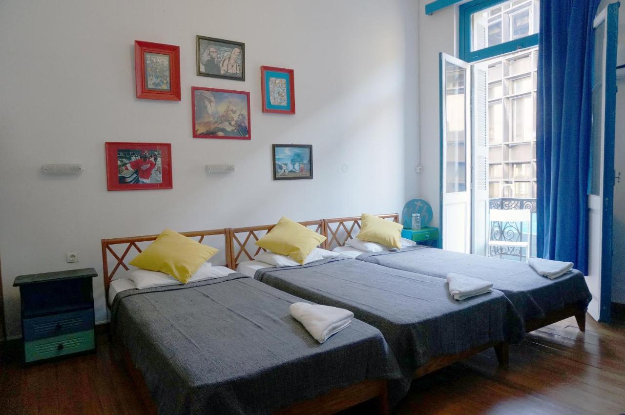 Dioskouros Hostel Афины Экстерьер фото